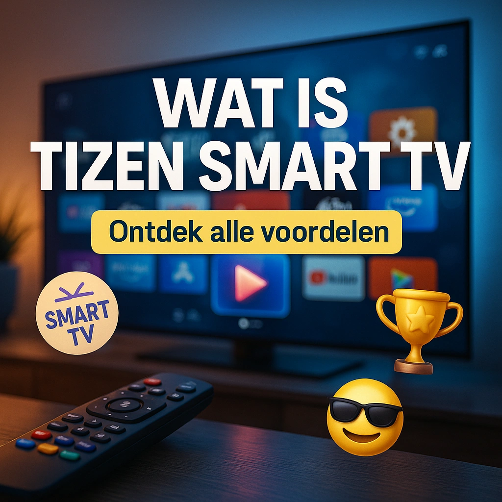 Wat is Tizen Smart TV? Uitleg, functies & voordelen (2025) 3 Wat is Tizen Smart TV Ontdek alle voordelen.webp